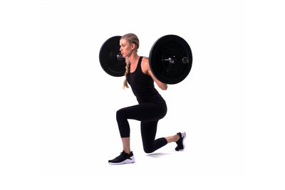 Barbell Static Lunge